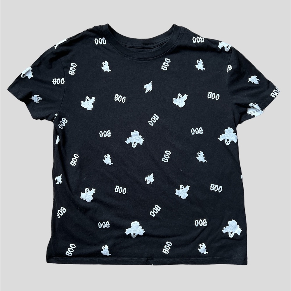 Halloween ghost BOO short sleeve t-shirt